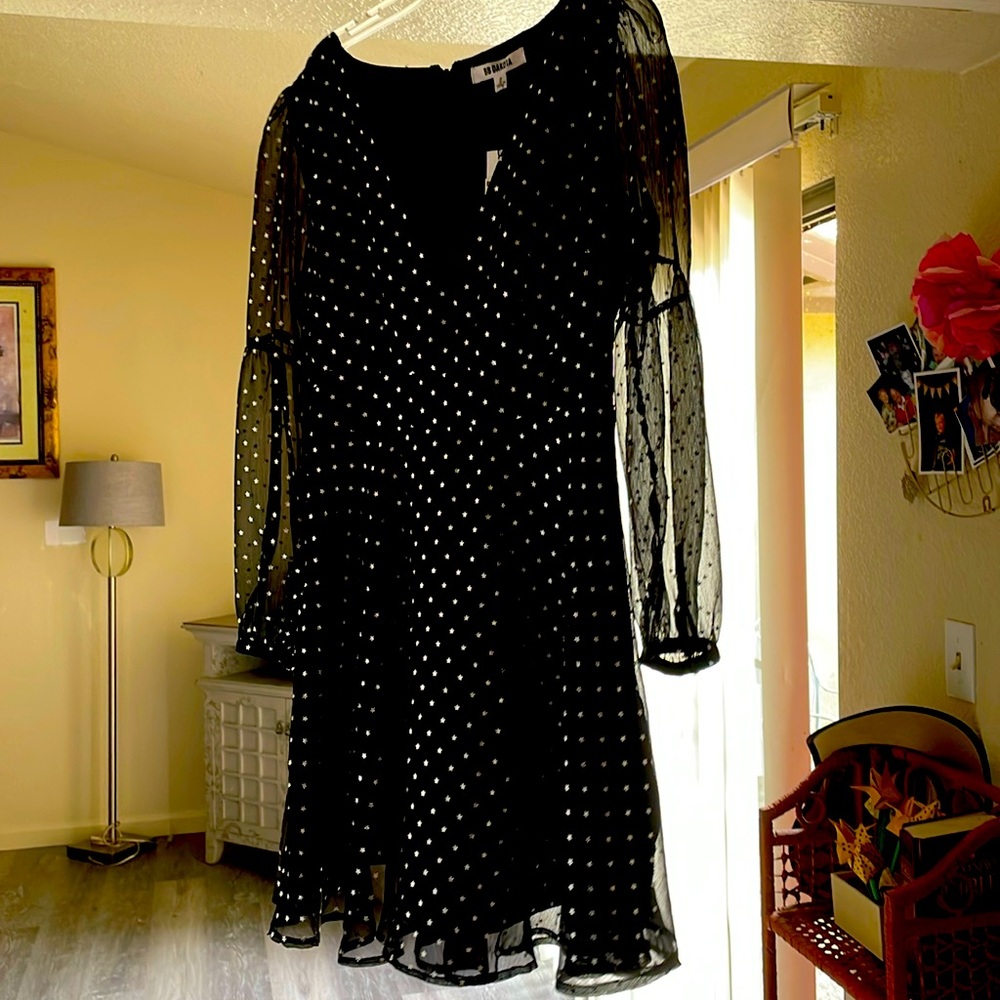 Cute star dress in black that I bought form bootbarn